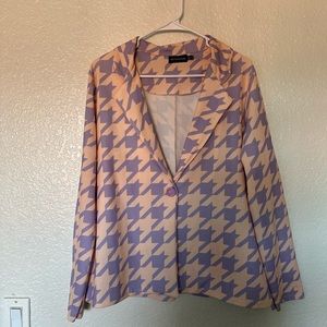 Peach and Lavender Blazer